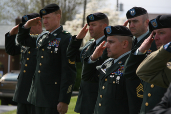 Funeral of Maj. Elisha Nance